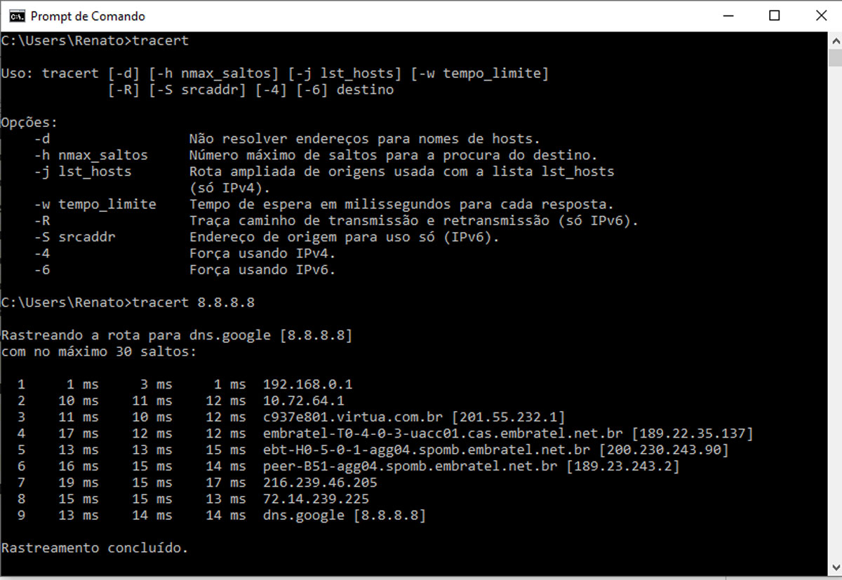 Como efetuar o comando Telnet ? - RedeHost